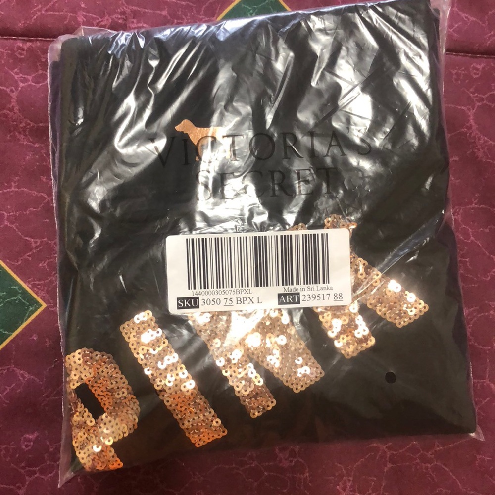 Bling cotton yoga legging NWT size L - Picture 5 of 5